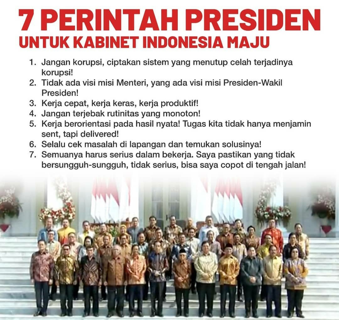 Susunan Kabinet Indonesia Maju Periode 2022 2024  Majalah 