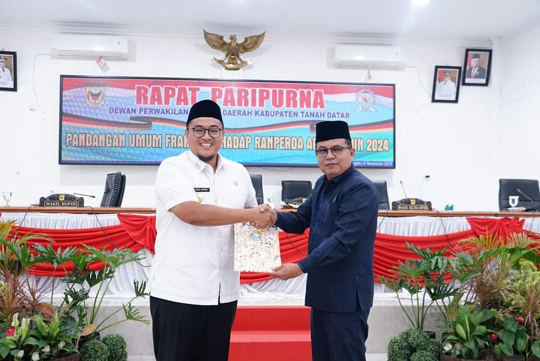 Delapan Fraksi Dprd Tanah Datar Sampaikan Pandangan Umum Ranperda Apbd 2024 Majalah Intrust 5496